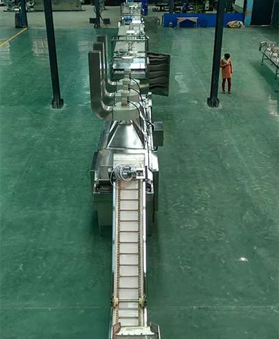 Zhuoheng factory assembly area supporting feed equipment guides