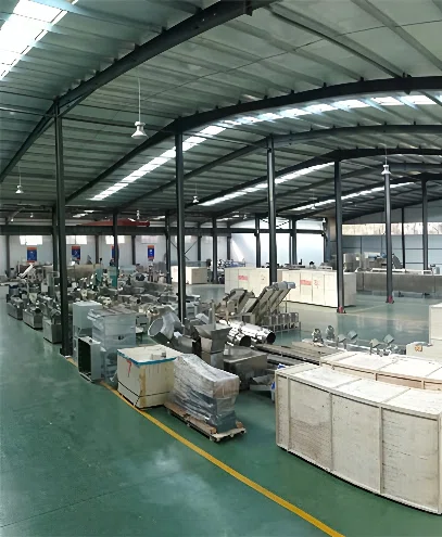 Zhuoheng extrusion machinery factory floor in Jinan
