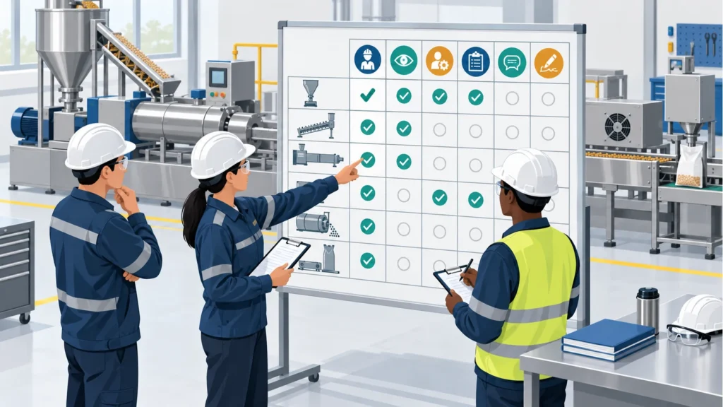 Feed Line Operator Training Handover Matrix: Roles, Modules, Evidence, Open Questions, and Sign-Off